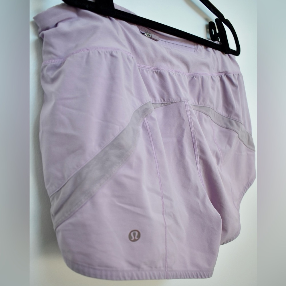 lululemon athletica Light Purple Shorts